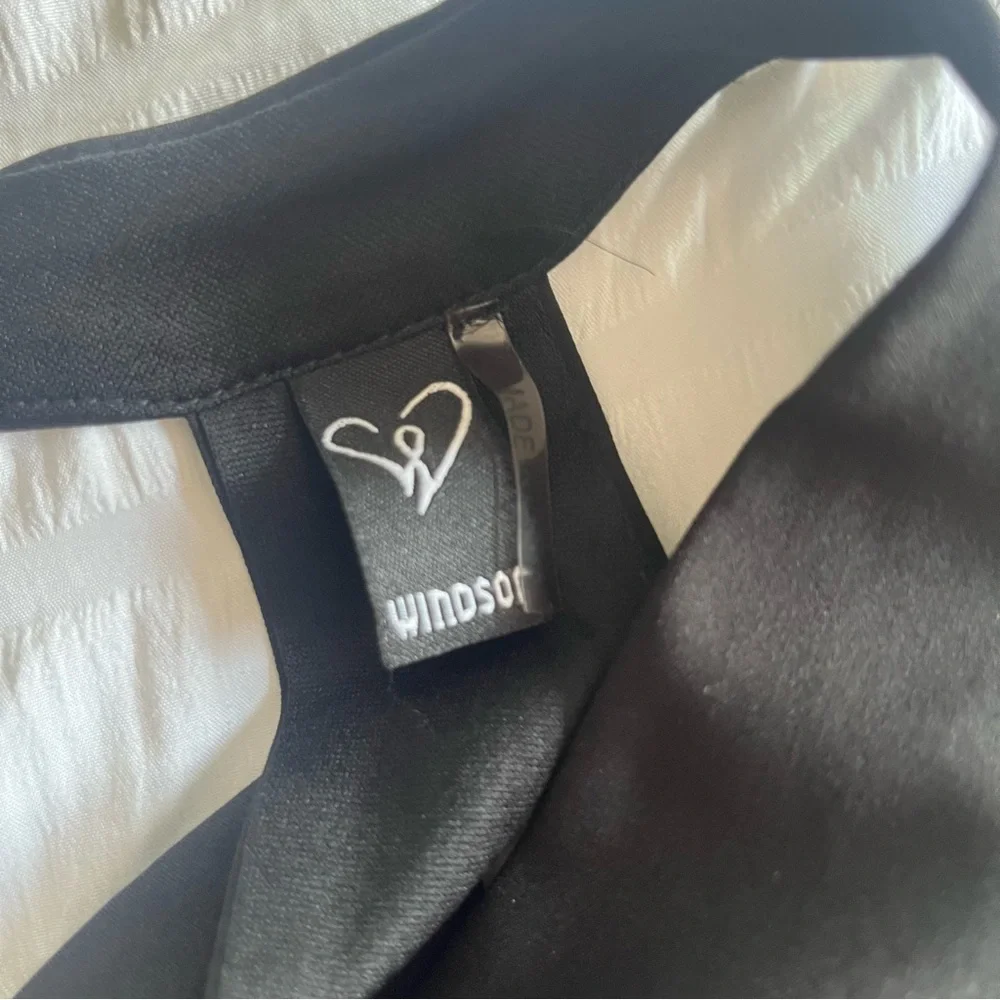 Windsor Black Satin Dress - Picture 11 of 13